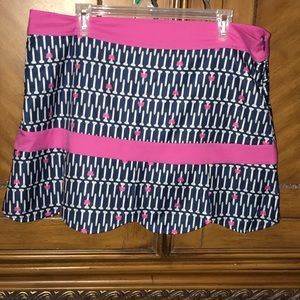 Birdies and Bows golf skirt